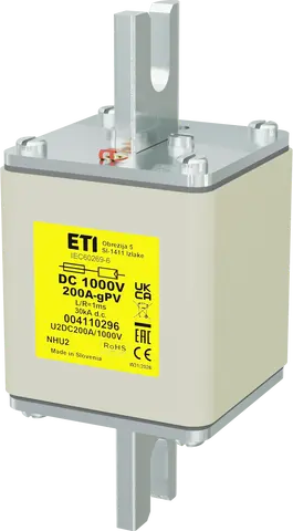 Bild von NHU2 gPV 200A/1000V DC