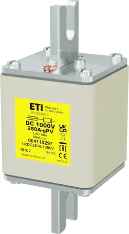 Bild von NHU2 gPV 250A/1000V DC