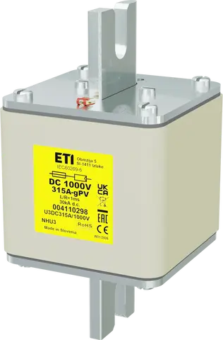 Bild von NHU3 gPV 315A/1000V DC