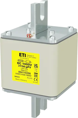 Bild von NHU3 gPV 315A/1000V DC