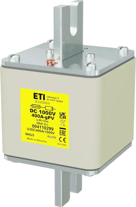 Bild von NHU3 gPV 400A/1000V DC