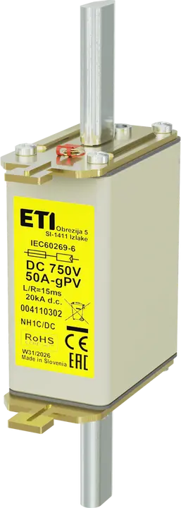 Bild von *NH1C gPV 50A/750V DC