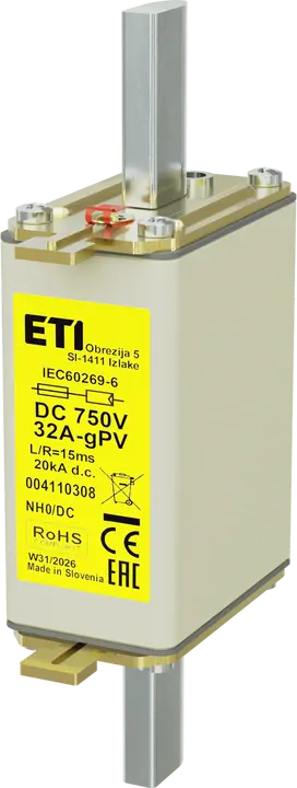 Bild von *NH0 gPV 32A/750V DC
