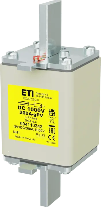 Bild von NH1 gPV 200A/1000V DC