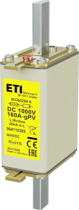 Bild von NH0 gPV 160A/1000V DC