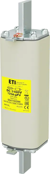 Bild von NH1XL gPV 125A/1100V DC UL