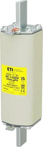NH1XL gPV 200A/1100V DC