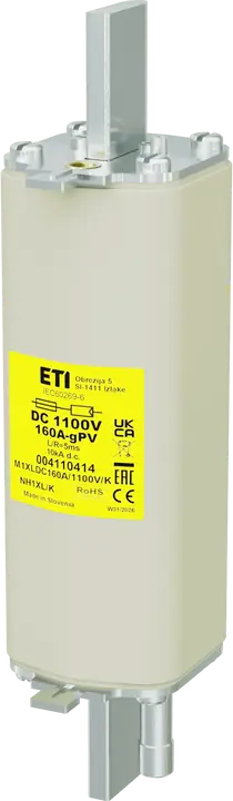 Bild von NH1XL/K gPV 160A/1100V DC
