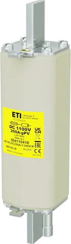 NH1XL/K gPV 200A/1100V DC
