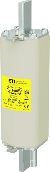 Bild von NH1XL/K gPV 200A/1100V DC
