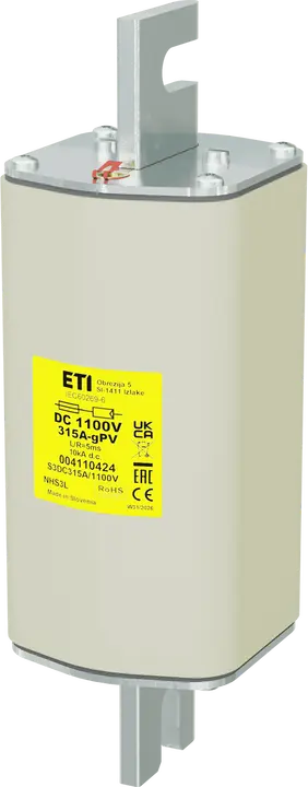 Bild von NHS3L gPV 315A/1100V DC
