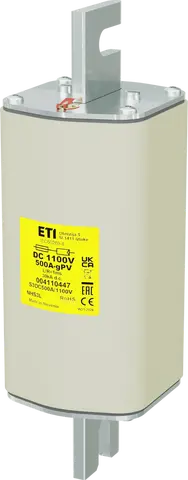 NHS3L gPV 500A/1100V DC