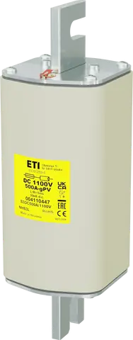 NHS3L gPV 500A/1100V DC