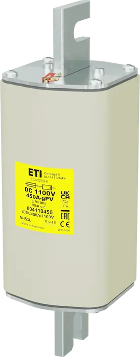 Bild von NHS3L gPV 450A/1100V DC
