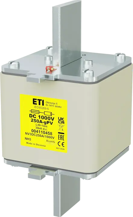 Bild von NH3 gPV 250A/1000V DC