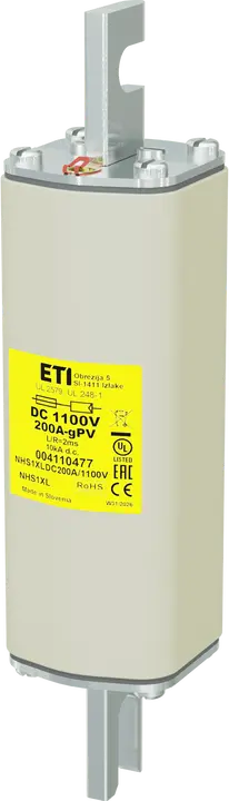 Bild von NHS1XL gPV 200A/1100V DC UL