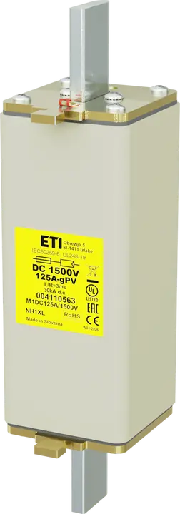 Bild von NH1XL gPV 125A/1500V DC UL