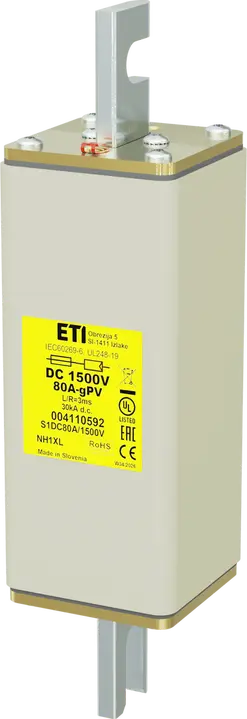 Bild von NHS1XL gPV 80A/1500V DC UL
