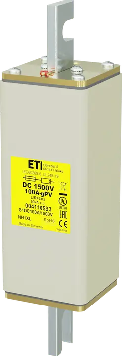 Bild von NHS1XL gPV 100A/1500V DC UL