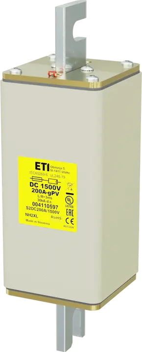 Bild von NHS2XL gPV 200A/1500V DC UL