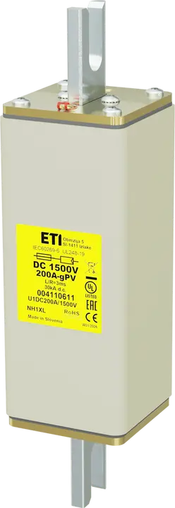 Bild von NHU1XL gPV 200A/1500V DC UL