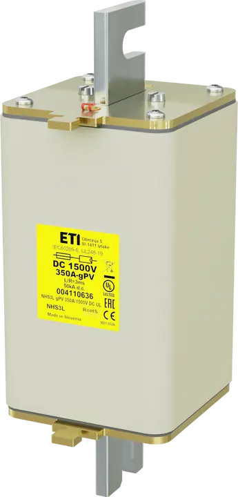 Bild von NHS3L gPV 350A/1500V DC UL