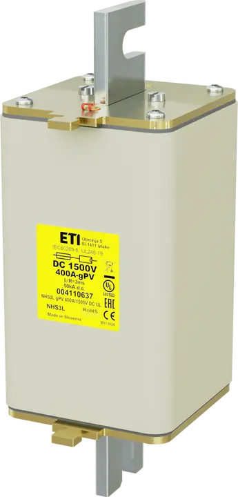 Bild von NHS3L gPV 400A/1500V DC UL