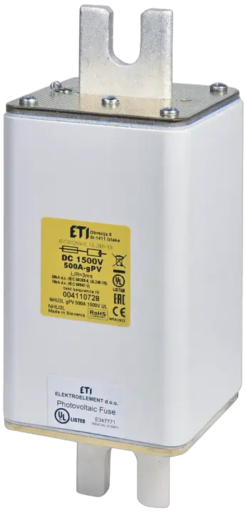 Bild von NHU3L gPV 450A/1500V DC UL