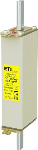 NH01XL gPV 50A/1500V DC