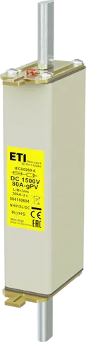 NH01XL gPV 80A/1500V DC
