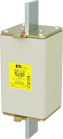 NH3L gPV 400A/1500V DC 70kA