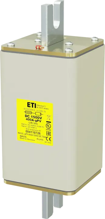 Bild von NHU3L gPV 400A/1500V DC 70kA
