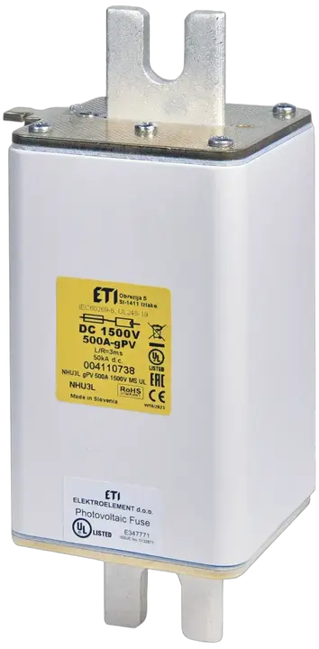 Bild von NHS3L/MS gPV 400A/1500V DC UL
