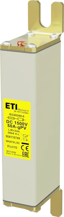 Bild von NHU01XL gPV 50A/1500V DC