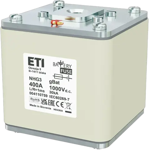 NHG3 gBat 400A/1000V DC