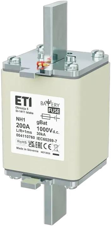 Bild von NH1 gBat 200A/1000V DC