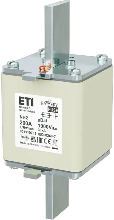 Bild von NH2 gBat 200A/1000V DC