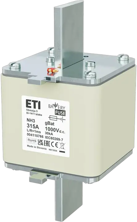 Bild von NH3 gBat 315A/1000V DC