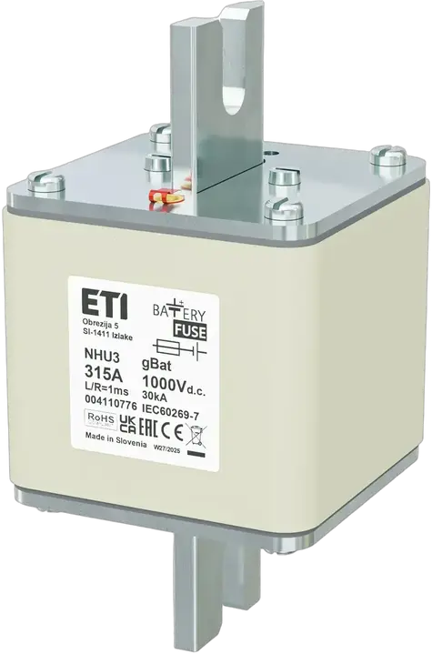 Bild von NHU3 gBat 315A/1000V DC