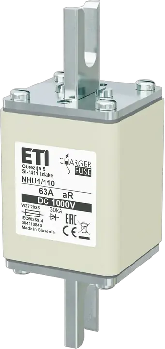 Bild von NHU1/110 aR 63A/1000V DC