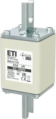 NHU1/110 aR 63A/1000V DC