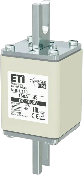 Bild von NHU1/110 aR 160A/1000V DC
