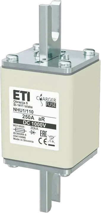 Bild von NHU1/110 aR 250A/1000V DC