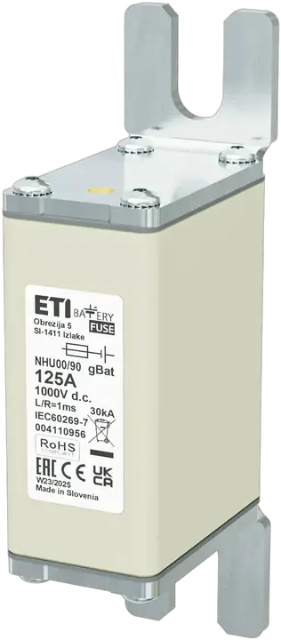 Bild von NHU00/90 gBat 125A/1000V DC