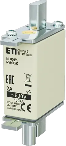 Bild von NH000/K gG 2A/690V