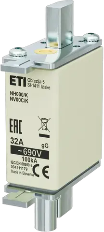 Bild von NH000/K gG 32A/690V