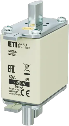 Bild von NH00/K gG 50A/690V