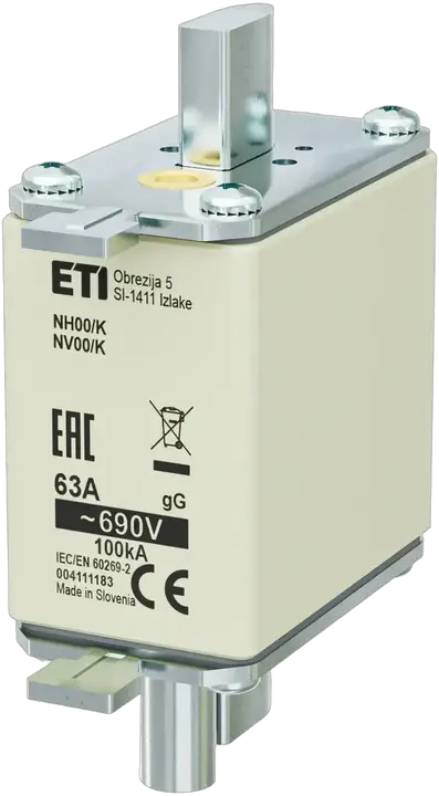 Bild von NH00/K gG 63A/690V
