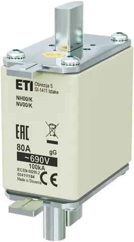 Bild von NH00/K gG 80A/690V