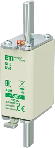 Bild von NH0 aM 40A/690V